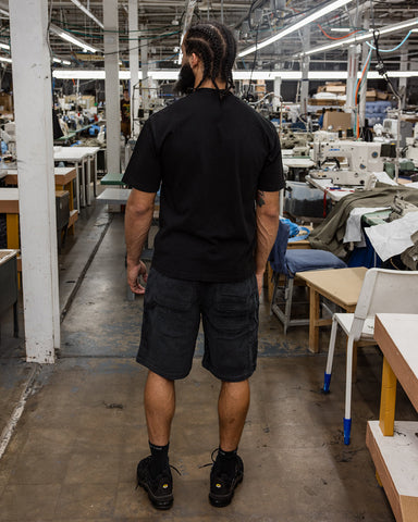 LA Apparel 1801GD Black Print